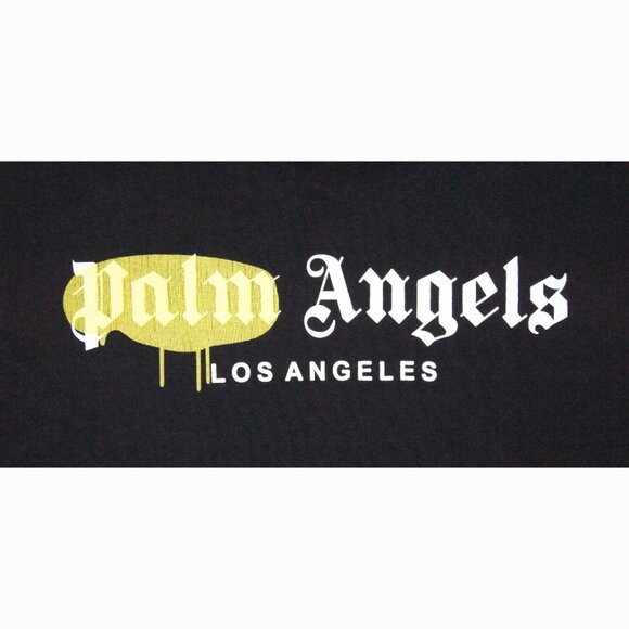 Palm Angels Los Angeles Hoodie Sprayed Logo - Picture 2 of 8
